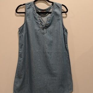 Denim summer dress